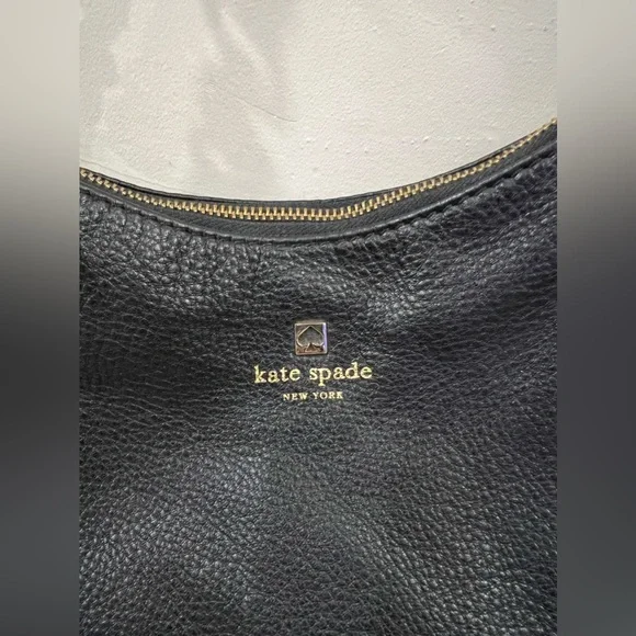 KATE SPADE PINE STREET FINLEY HOBO PEBBLED LEATHER BAG ♠️❤️‍🔥 NWOT - Picture 2 of 12